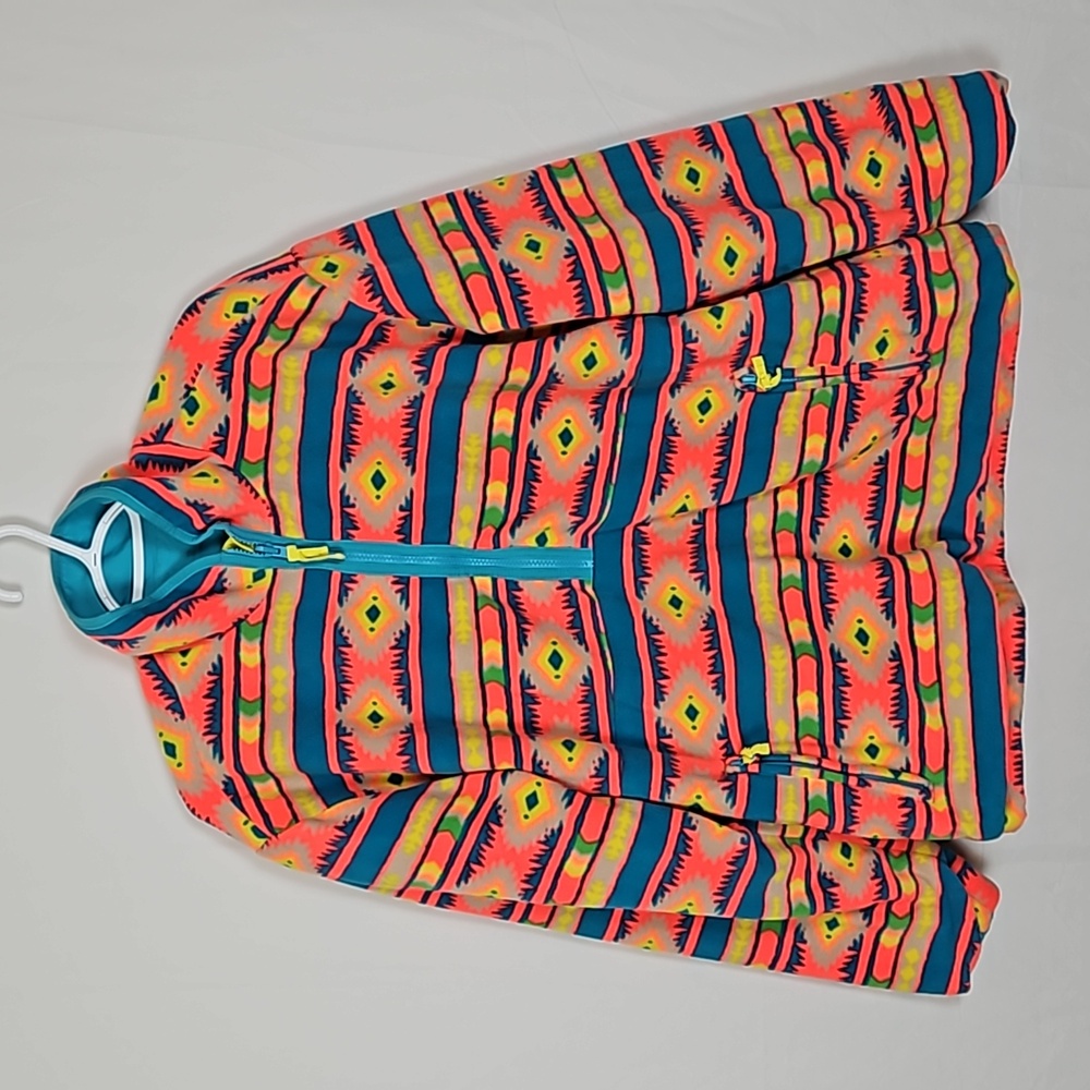 Chubbies Colorblock Aztec Fleece Reversible Jacket - Picture 5 of 7